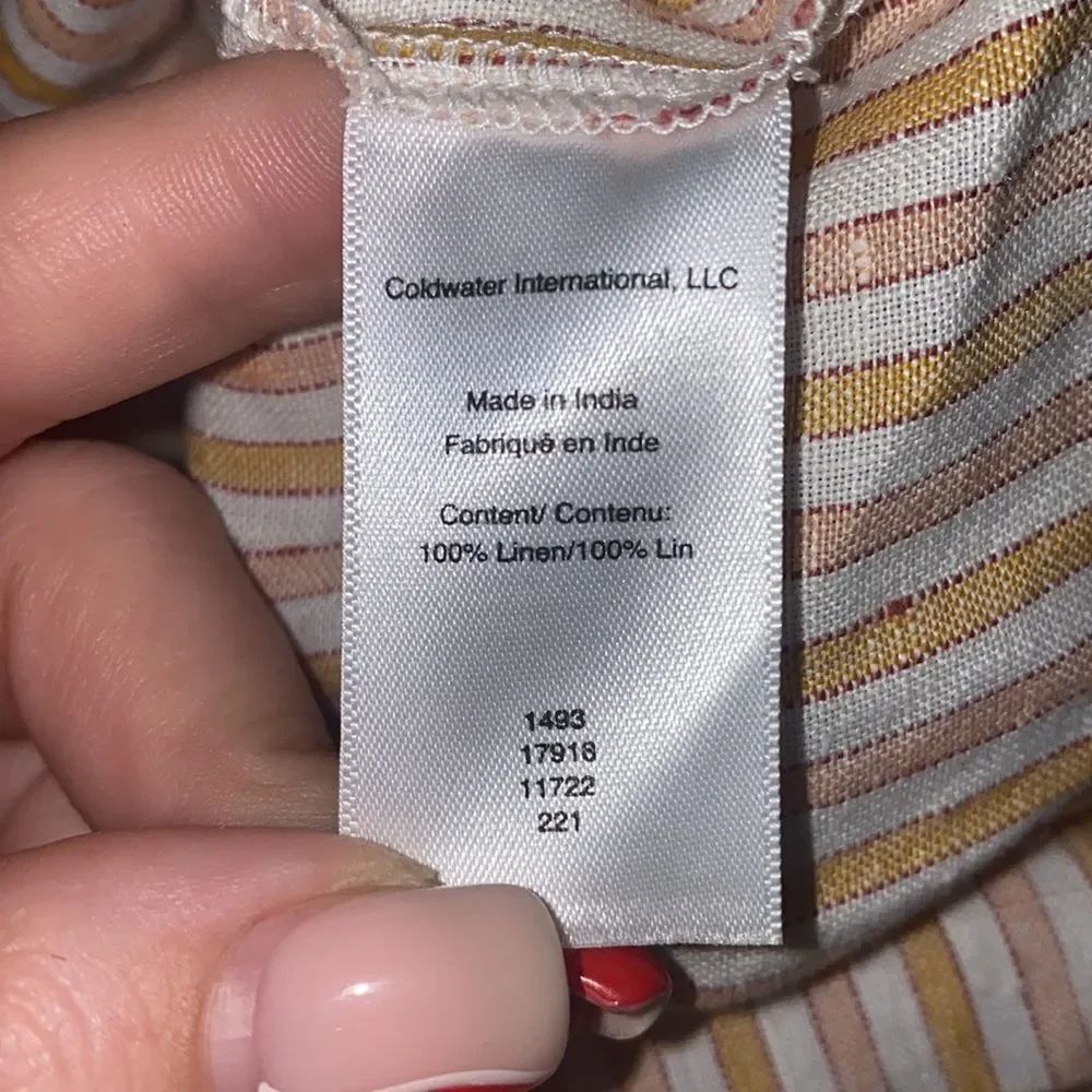 ✨HP✨Along Those Lines Linen Shirtdress✨ - Picture 6 of 6